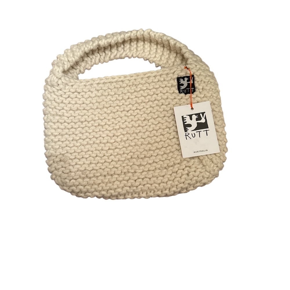 NEW NWT Rachel Rutt Australia Clouds Bag bone color